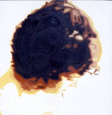 "Vivo", óleo/lienzo, 150x150 cm